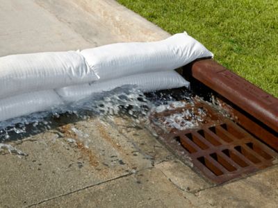 Sandbags - 12 x 38", White S-13896