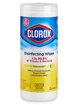 Clorox&reg; Disinfecting Wipes - Lemon Scent, 35 ct S-13902