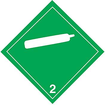International Placard - Non-Flammable Gas, Tagboard S-13911T