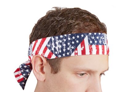 Cooling Bandanas - 6 pack, Stars/Stripes S-13925SS