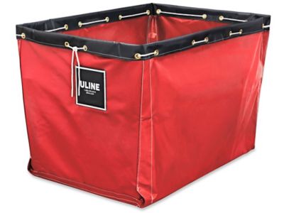 Replacement Liner for Vinyl Basket Truck - 40 x 28 x 30", Red S-13930R