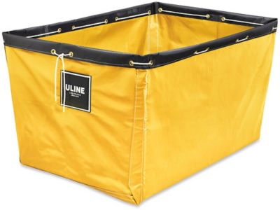 Replacement Liner for Vinyl Basket Truck - 48 x 32 x 30", Yellow S-13931Y