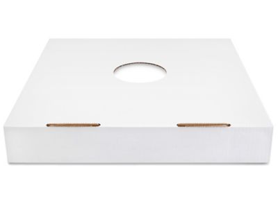  Corrugated Trash Can Lid - 5" Hole