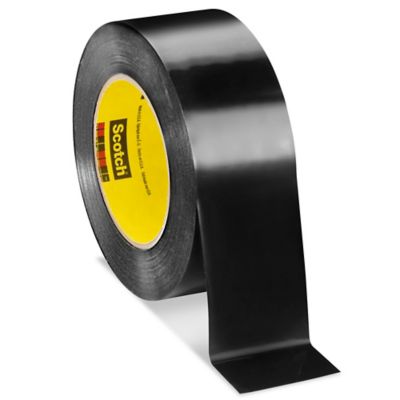 3M 235 Photographic Black Photographic Masking Tape, 3/4 in Width x 60 yd  Length