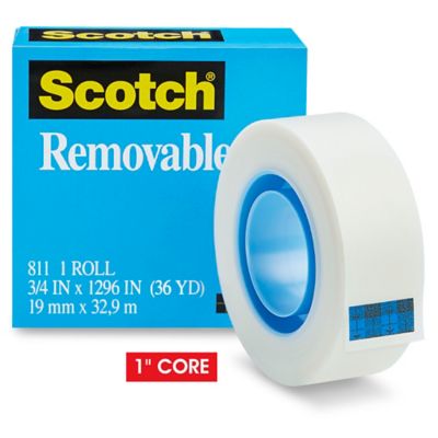 3M 811 Scotch® Removable Tape - 3/4 x 36 yds S-13974 - Uline