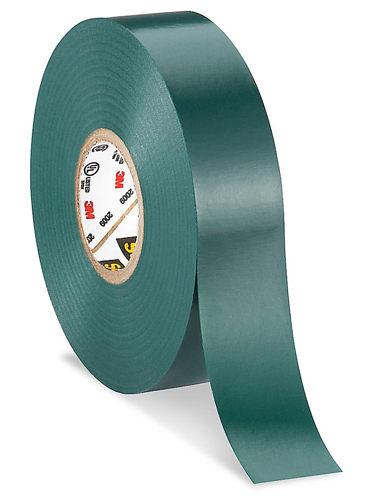 1 Roll Green Vinyl PVC Electrical Tape 3/4" x 66' Flame Retardant Free Shipping 