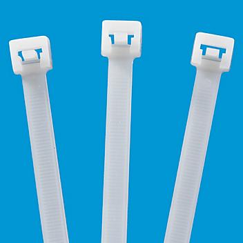 Releasable Nylon Cable Ties - 36", Natural S-14021NAT