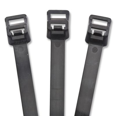 Releasable Nylon Cable Ties - 24", Black S-14023BL