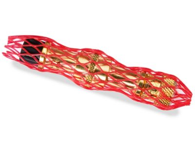 Protective Netting - 1/4-3/8" x 1,500', Red S-14033