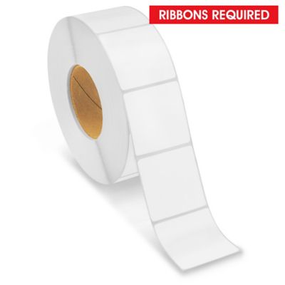Industrial Thermal Transfer Labels - 2 1/2 x 2 1/2", Ribbons Required S-14060
