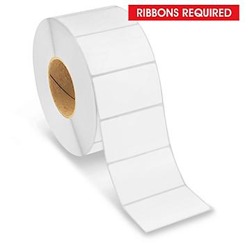 Industrial Thermal Transfer Labels - 3 1/2 x 2", Ribbons Required S-14061
