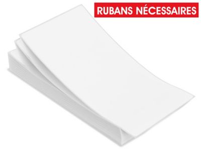 Fanfold Thermal Transfer Labels - 4 x 8", Ribbons Required S-14067