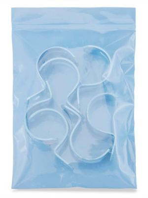VCI Reclosable Poly Bags - 4 Mil, 6 x 8" S-14098