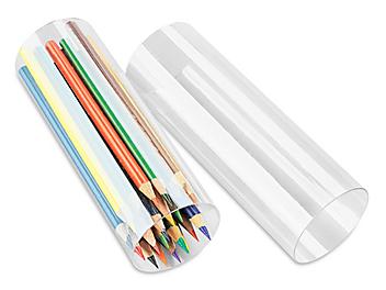 Clear Plastic Tubes - 2 x 6" S-14120