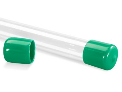 Plastic tube on sale end caps