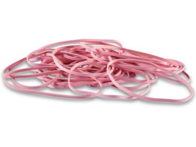 30 Rubber Bands - 2 x 1/8, Red S-12778R - Uline