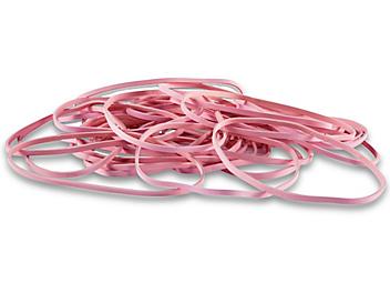 Anti-Static Rubber Band - Pink, 5 1/2 x 1/8" S-14142