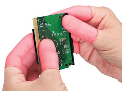 Anti-Static Latex Finger Cots - XL S-14146X