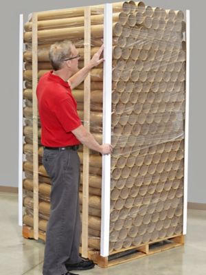 Medium Duty Edge Protectors Skid Lot - .160" thick, 2 x 2 x 84" S-14152S