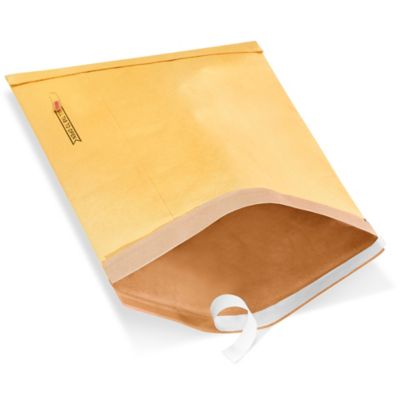 Uline Gold Self-Seal Padded Mailers #5 - 10 1/2 x 16