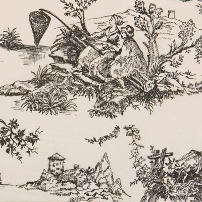Tissue Paper Sheets - 20 x 30", Black Toile S-14188