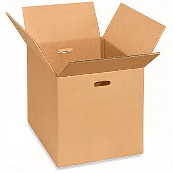 24 x 24 x 24" Corrugated Boxes with Hand Holes S-14213