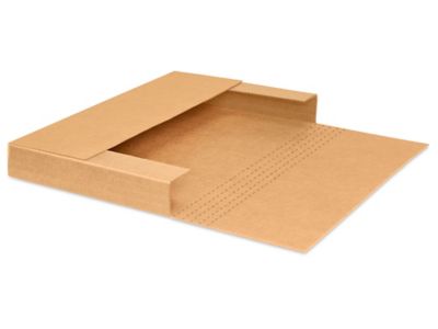 18 x 12 x 2" Kraft Easy-Fold Mailers S-14240