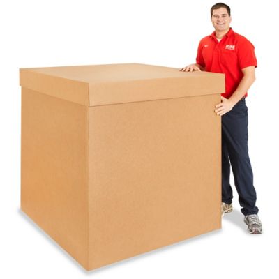 Carton brun triple cannelure 60x40x40 pour transporter 48