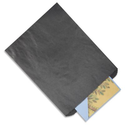 Merchandise Bags - 8 1/2 x 11", #8, Black S-14252