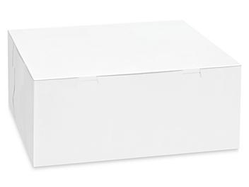 Cake Boxes - 14 x 14 x 6", White S-14256