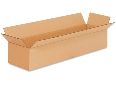 Longues boîtes de carton ondulé – 6 x 3 x 3 po S-4244 - Uline