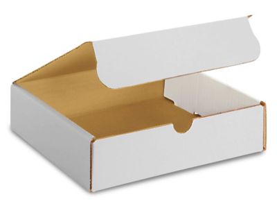 8 x 8 x 2" White Literature Mailers S-14303