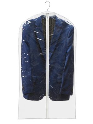 Vinyl Zippered Garment Bags - 24 x 40, Clear S-14313C - Uline