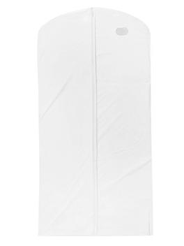 Vinyl Zippered Garment Bags - 36 x 72", White S-14315W