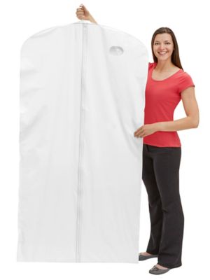 Zip up store garment bags