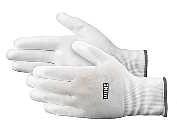 Uline Polyurethane Coated Gloves - White, XL S-14316X
