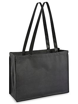 Reusable Shopping Bags - 16 x 6 x 12", Black S-14329BL