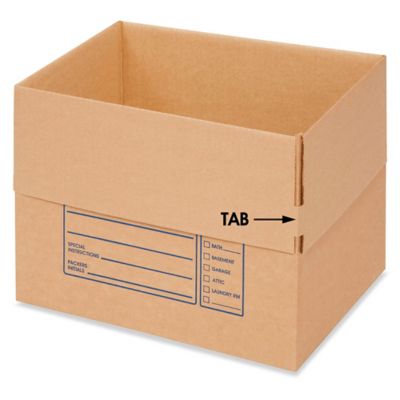16 x 12 x 12" Deluxe Moving Corrugated Boxes S-14345