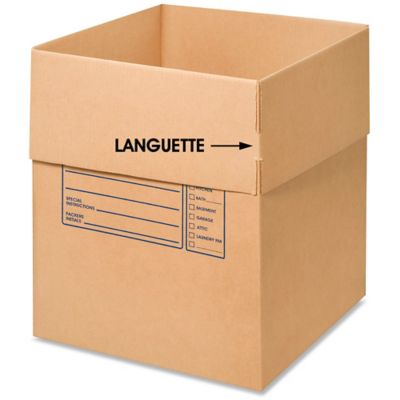 18 x 18 x 24" Deluxe Moving Corrugated Boxes S-14346