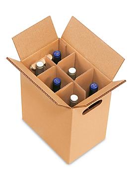 Wine Carrier Box - 6 Bottle Pack S-14359