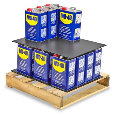 24 x 18" Plastic Corrugated Pads - Black S-14371BL