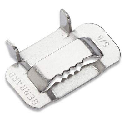 Joint à ailettes pour feuillard en acier inoxydable – 5/8 po