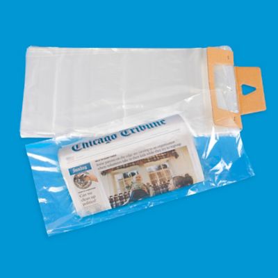 10 x 21" .65 Mil Newspaper Bags S-14433