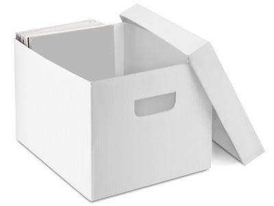 Plastic File Boxes, Plastic Storage File Boxes in Stock - ULINE