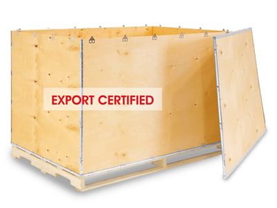 Wood Crate - 72 x 48 x 48" with Pallet S-14460