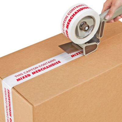 Preprinted Tape - "Mixed Merchandise", 2" x 110 yds S-14469