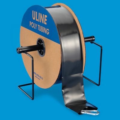 Black Poly Tubing Roll - 4 Mil, 4" x 1,500' S-14496