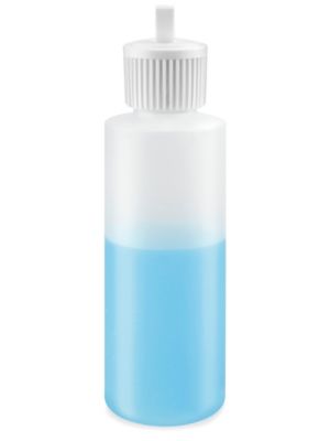 32-Ounce Flip Top Plastic Squeeze Bottles (4-Pack); Spout Style Tops