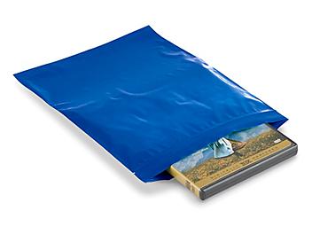 8 x 10" 2 Mil Colored Reclosable Bags - Blue S-14520BLU