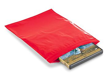 8 x 10" 2 Mil Colored Reclosable Bags - Red S-14520R